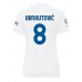 Inter Milan Marko Arnautovic #8 Bortedrakt Dame 2023-24 Korte ermer